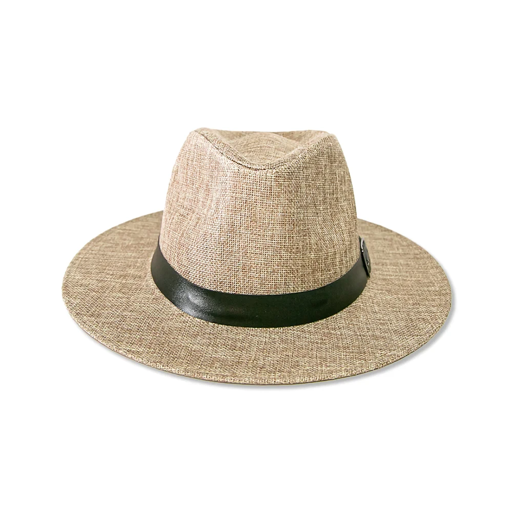 Chapéu Produtor — Fibra de Bambu Cor Palha — foto real do produto