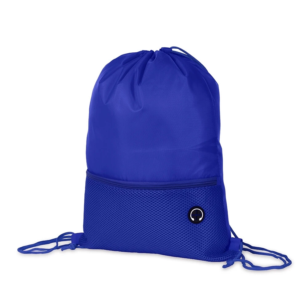 Mochila Saco Poliéster — foto real do produto